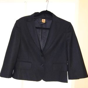 Black Blazer 2 Button Fitted BCBG MaxAzria